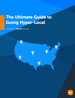 The Ultimate Guide to Going Hyper-Local