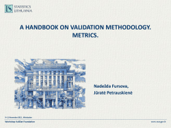 Data validation - Metrics_SL_short version.(2)