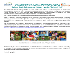 safeguarding *health-check