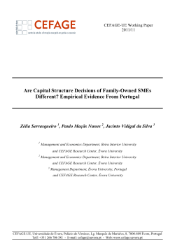 Is the Capital Structure of Family Firms Different