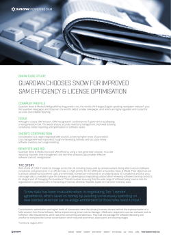 guardian chooses snow for improved sam