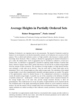 Average Heights in Partially Ordered Sets