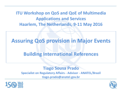 400% in international roaming usage The challenge of QoS