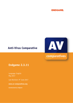 Endgame 2017 - AV