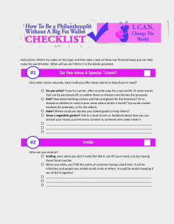 the Checklist