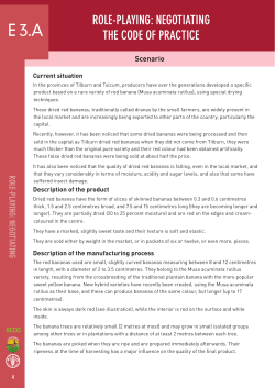 ROLE-PLAYING: NEGOTIATING THE CODE OF PRACTICE