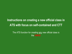 Navigating Special Education in ATS