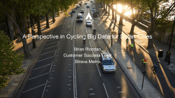 A Perspective in Cycling Big Data for Smart Cities