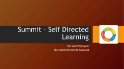 Summit &ndash; The Habits for Successful