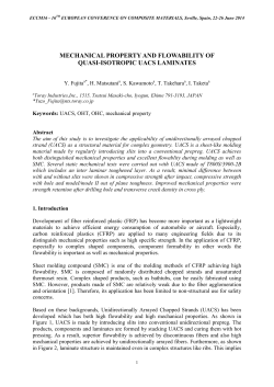 mechanical property and flowability of quasi