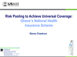 Risk Pooling to Achieve Universal Coverage