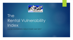 The Rental Vulnerability Index