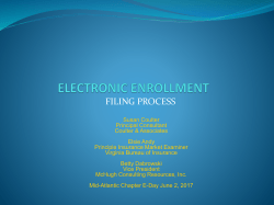 electronic enrollment - Association of Insurance Compliance