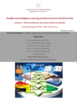 List of Publications Resulted and Papers Submitted from FILA