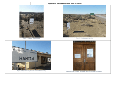 Appendix 5: Public Participation, Proof of posters