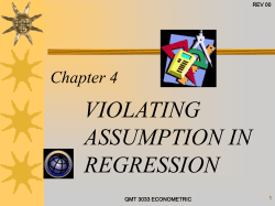 2 REV 00 Nature of Heteroscedasticity