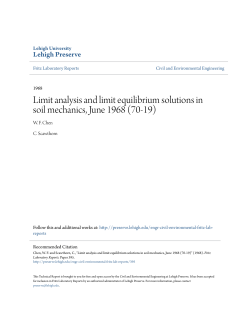 Limit analysis and limit equilibrium solutions in
