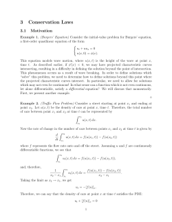 3 Conservation Laws