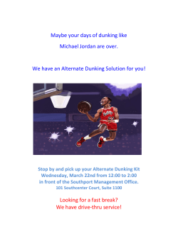 Maybe your days of dunking like Michael Jordan are over. We have