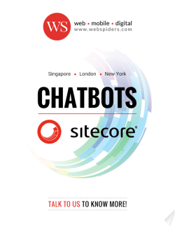 Build Smarter Chatbots with Sitecore`s Intelligence
