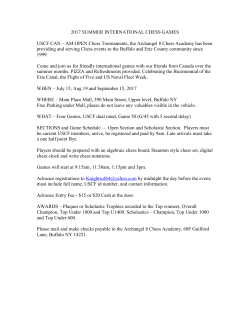 2017 summer international chess games
