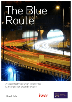 Blue Route - Institute of Welsh Affairs