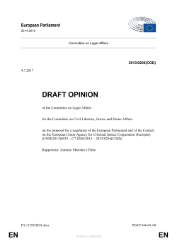 en en draft opinion - European Parliament