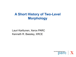 A Short History of Two