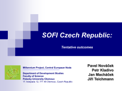 Central Europe - The Millennium Project