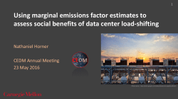 12. Horner - Center for Climate and Energy Decision Making