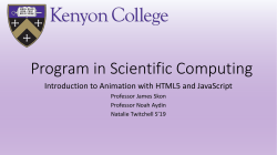 computer science - kenyon CS