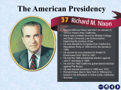 Richard M. Nixon - U