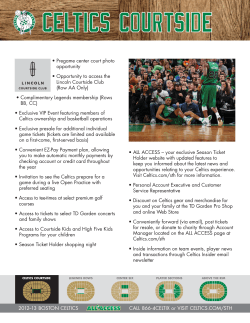 Pregame center court photo opportunity • Opportunity to