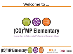 Focus on Reasoning and Sense Making