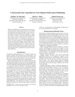 A Polynomial-Time Algorithm for Non-Optimal Multi