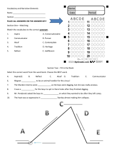 Literacy Take Home Quiz
