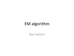 EM algorithm
