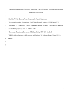 Heterogeneity in Choice Experiments using Latent Class
