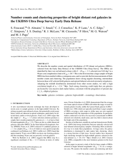 Number counts and clustering properties of bright distant red