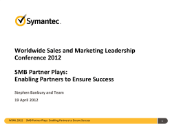 Enabling Partners to Ensure Success