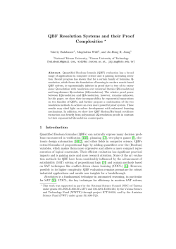 QBF Resolution Systems and their Proof Complexities