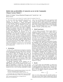 Initialvalue predictability of Antarctic sea ice in