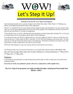 Let`s Step It Up! - Fairfield Memorial Hospital