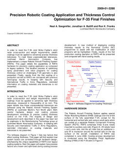 Precision Robotic Coating Application and Thickness Control