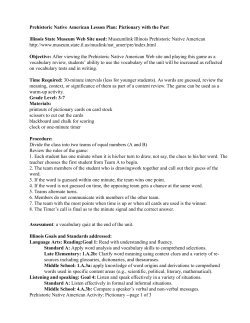 Native American Pictionary pdf