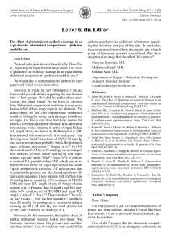 Letter to the Editor