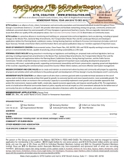 2016-2018 ECCB Board Members Opportunities