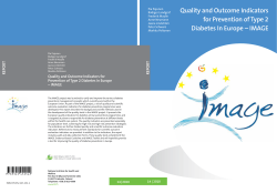 Quality and Outcome Indicators for Prevention of Type 2