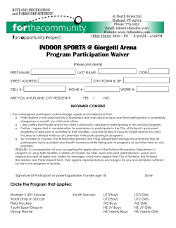 individual waiver