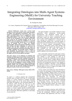 Integrating Ontologies into Multi-Agent Systems Engineering (MaSE